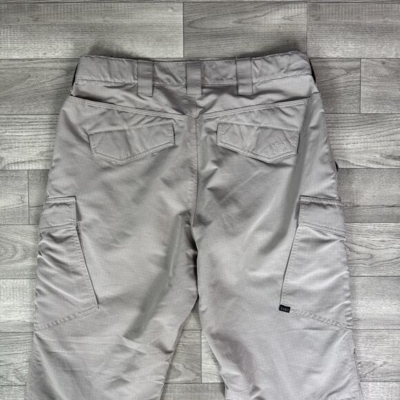 5.11 Tactical Fit Fast-Tac Ripstop Cargo Pants Beige Khaki sz 34 x 29.5 - Picture 7 of 7